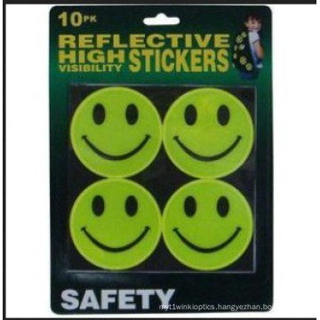 High Visiable Reflective Smile Stickers